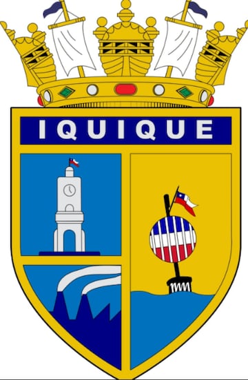 Cuando el equipo pasó a llamarse Municipal Iquique, el escudo de utilizó fue el de la ciudad.

