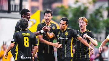 Rubio Rubín contribuyó al gane del Charlestton Battery vs Pittsburgh Riverhounds FC; Arquímides Ordóñez se estrenó con el Loundon FC con doblete.