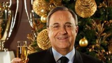 Florentino: "Que se cumplan los sueños del madridismo"