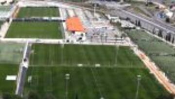 Vista panorámica de la Ciudad Deportiva de Paterna.