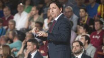 Xavi Pascual: "Todo pinta que el rival será Olympiacos"