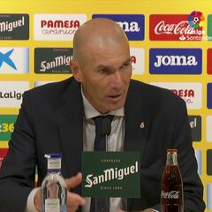 Zidane: "Entramos con poca intensidad, pero reaccionamos"