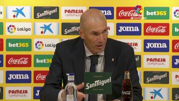 Zidane: "Entramos con poca intensidad, pero reaccionamos"