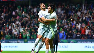 during the Quarterfinals second leg match between Mexican National Team (Mexico) and Honduras as part of the Concacaf Nations League 2024-2025 at Nemesio Diez Stadium on November 19, 2024 in Toluca, Estado de Mexico, Mexico.