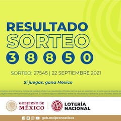 Resultados Lotería Tris Extra hoy: ganadores y números premiados | 22 de septiembre