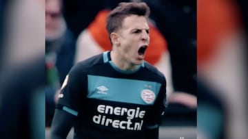 El PSV dedica emocionante video a Santi Arias por su cumpleaños