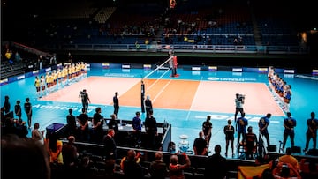 En vivo online Colombia - Brasil, tercera fecha del Mundial Femenino de Voleibol, que se jugará hoy miércoles 28 de septiembre desde las 8:00 a.m., en el GelreDome de Arnhem.