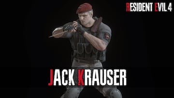 resident evil 4 remake como matar jack krauser
