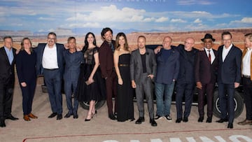 El cast de &quot;Breaking Bad&quot; y &quot;El Camino&quot; en la premiere de &quot;El Camino: A Breaking Bad Movie&quot;. Los Angeles, 2019.