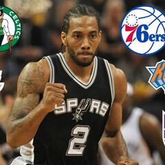 6 destinos para Kawhi: Boston, Los Ángeles, Sacramento...