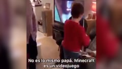 El peor regalo de las Navidades: el nieto le pidió Minecraft y….