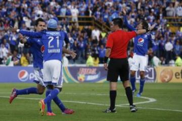 Millonarios empat&oacute; ante La Equidad en El Camp&iacute;n.