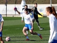17/02/26 ENTRENAMIENTO REAL MADRID REAL MADRID FEMENINO BRUUN GRUPO FUTBOL FEMENINO
