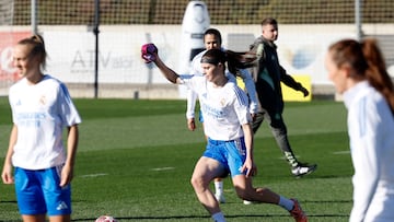 17/02/26 ENTRENAMIENTO REAL MADRID REAL MADRID FEMENINO BRUUN GRUPO FUTBOL FEMENINO