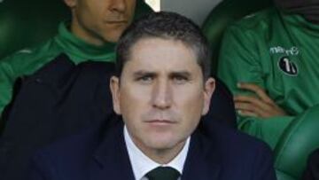 El entrenador del Real Bets, Juan Carlos Garrido.