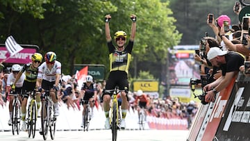 El Tour femenino estalla en su primer día: Reusser abandona, Vos gana