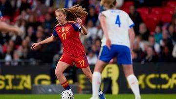 12/04/26 FUTBOL FEMENINO CLASIFICACION MUNDIAL 2027 LIGA A GRUPO 3 ESTADIO WEMBLEY
INGLATERRA - SELECCION ESPAÑOLA ESPAÑA
LUCIA CORRALES