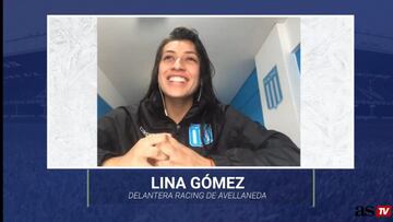 Lina Gómez habla de su nuevo reto en Racing de Avellaneda