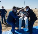 Los tripulantes de la Estación Espacial Internacional aterrizan en una Tierra en confinamiento