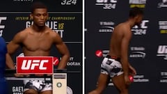 Conmoción en la UFC: un luchador se desmaya tras el pesaje en una escena dramática