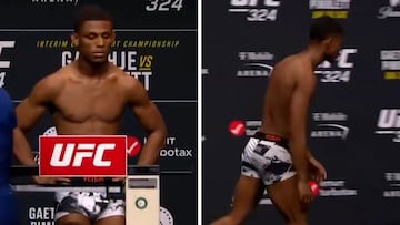 Conmoción en la UFC: un luchador se desmaya tras el pesaje en una escena dramática