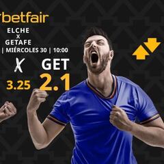 Elche vs. Getafe: horario, dónde ver y pronósticos