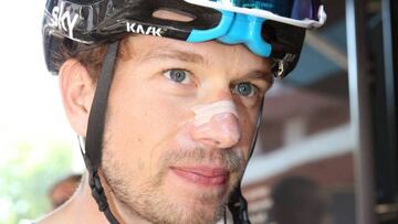 Leopold König, durante la pasada Vuelta a España.
