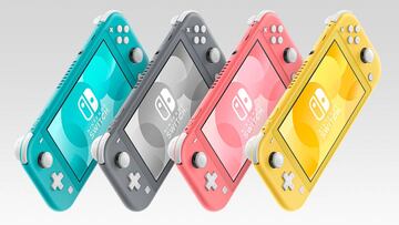 Anunciada Nintendo Switch Lite Coral, nuevo color para la consola