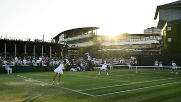 The All England Center Court in London gets star status, but there are many other grass courts where the tennis action is played out over the fortnight.