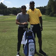 El Bridgestone Invitational tuvo un invitado de lujo: ¡J.R. Smith!