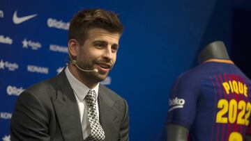 29/01/18 Barcelona
Acto de renovacion Gerard Pique (FC Barcelona)
Foto Ferran Zueras