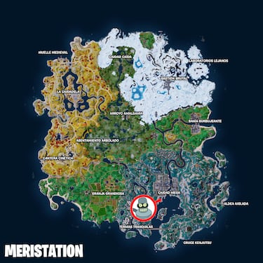 Futurama llega a Fortnite con nuevas skins de Bender, Fry y Leela