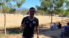 Paul Aguilar derrochando su calidad en el futbol llanero