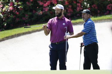 Jon, Chema, Sergio y Josele, en una foto generacional del golf español