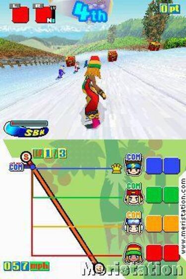 Nuevas imágenes de Snowboard Kids DS