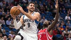 Ricky Rubio, ante Houston Rockets.