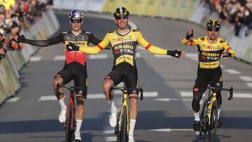 Haza?a de ¨¦poca del Jumbo con Laporte, Roglic y Van Aert