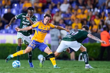 León deja escapar una oportunidad de oro ante Tigres