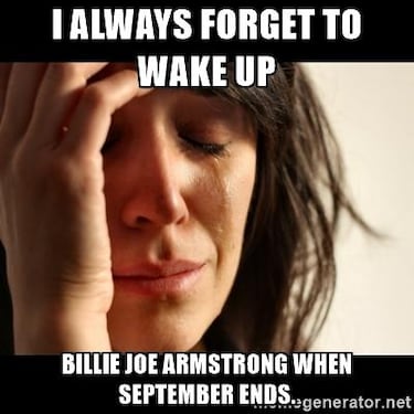 Why does Billie Armstrong hate ‘Wake me up when September ends’ memes?