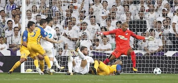 3-0. Sergio Ramos marcó el tercer gol.
