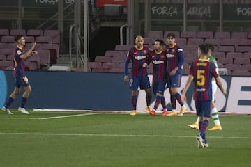 Gol de Messi, el segundo para el Argentino, después de anotar el primero de penalti