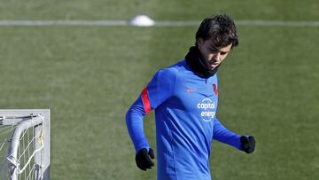 João Félix, en un entrenamiento.