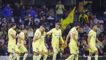  Richard Sanchez celebrates his goal 4-0 of AMerica during the game America vs Mazatlan FC, corresponding to Round 04 of the Torneo Clausura 2023 of the Liga BBVA MX, at Azteca Stadium, on January 28, 2023.

<br><br>

Richard Sanchez celebra su gol 4-0 de America durante el partido America vs Mazatlan FC, Correspondiente a la Jornada 04 del Torneo Clausura 2023 de la Liga BBVA MX, en el Estadio Azteca, el 28 de Enero de 2023.