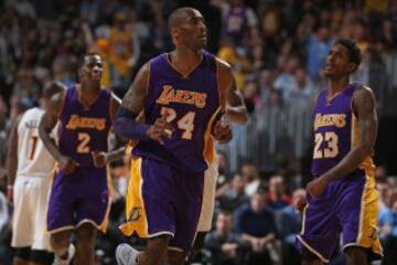 Kobe, en versión old school: el escolta fue decisivo y los Lakers ganaron su primer partido de toda la temporada contra un equipo del Oeste.