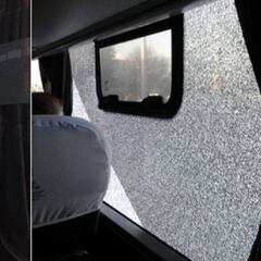 Bus de San Lorenzo fue apedreado en Temuco