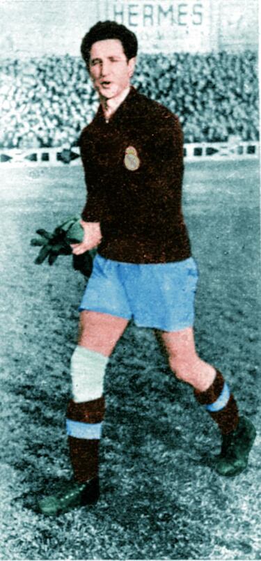 ... Y Barinaga se puso de portero ante el Atlético Aviación...