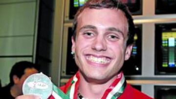 Gavaldá con su medalla