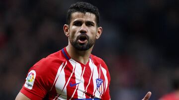 Diego Costa, jugador del Atl&eacute;tico. 