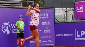 Así fue el debut de las tenistas chilenas en el WTA 125 LP Open: todos los resultados