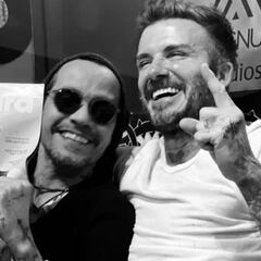 David Beckham’s heartfelt birthday messages for good friend Marc Anthony